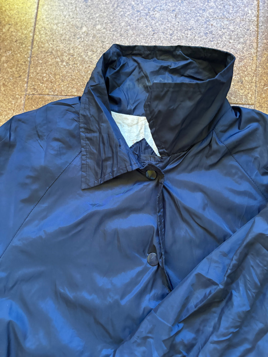 Blue vintage outbrook USA coach jacket