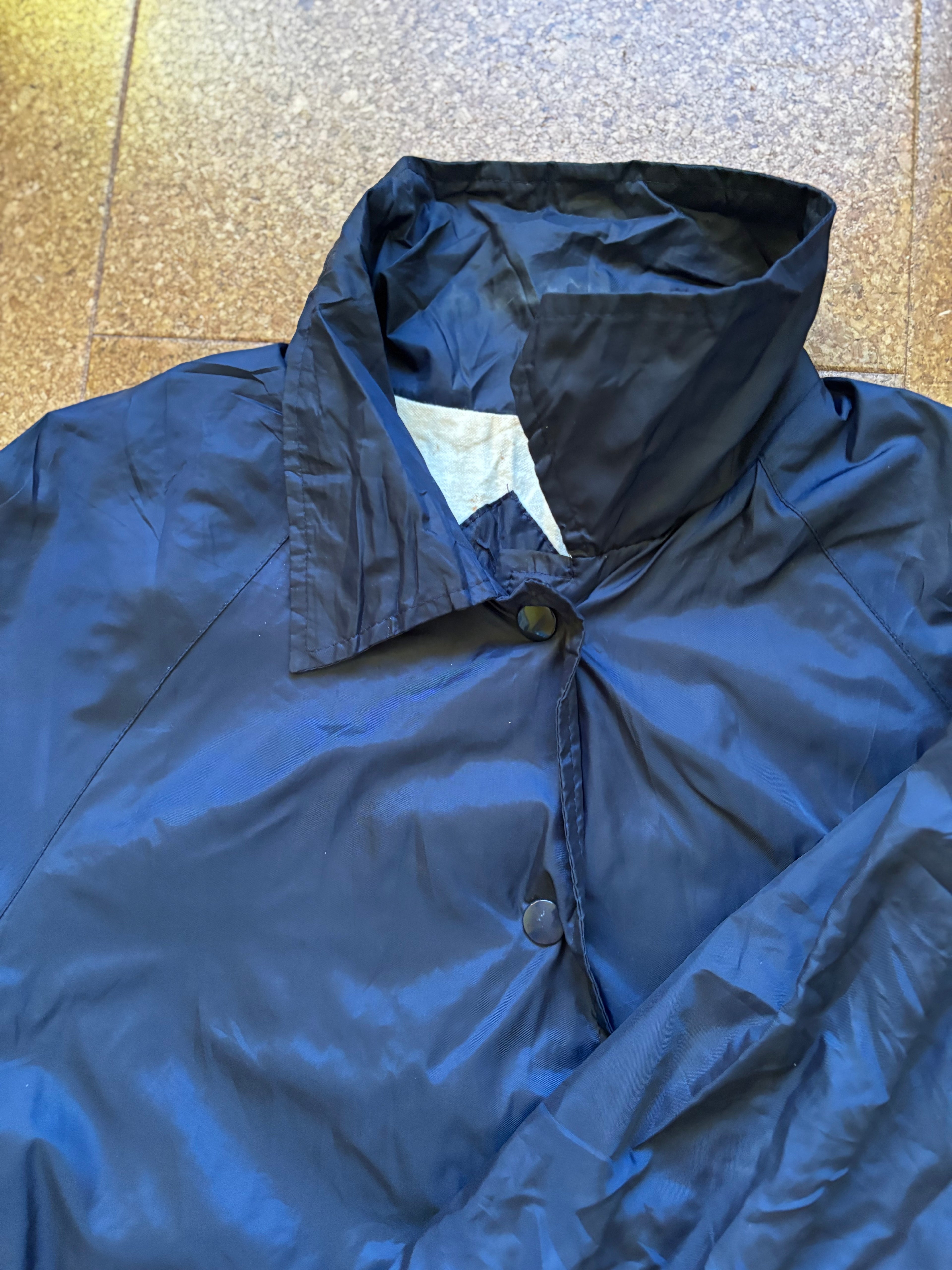 Blue vintage outbrook USA coach jacket