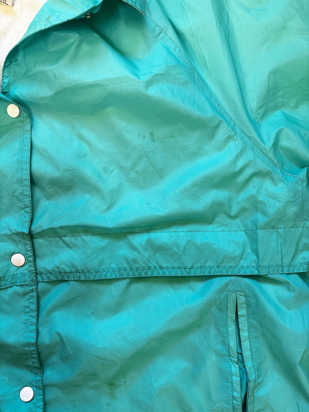 Vintage women’s USA coach jacket poncho