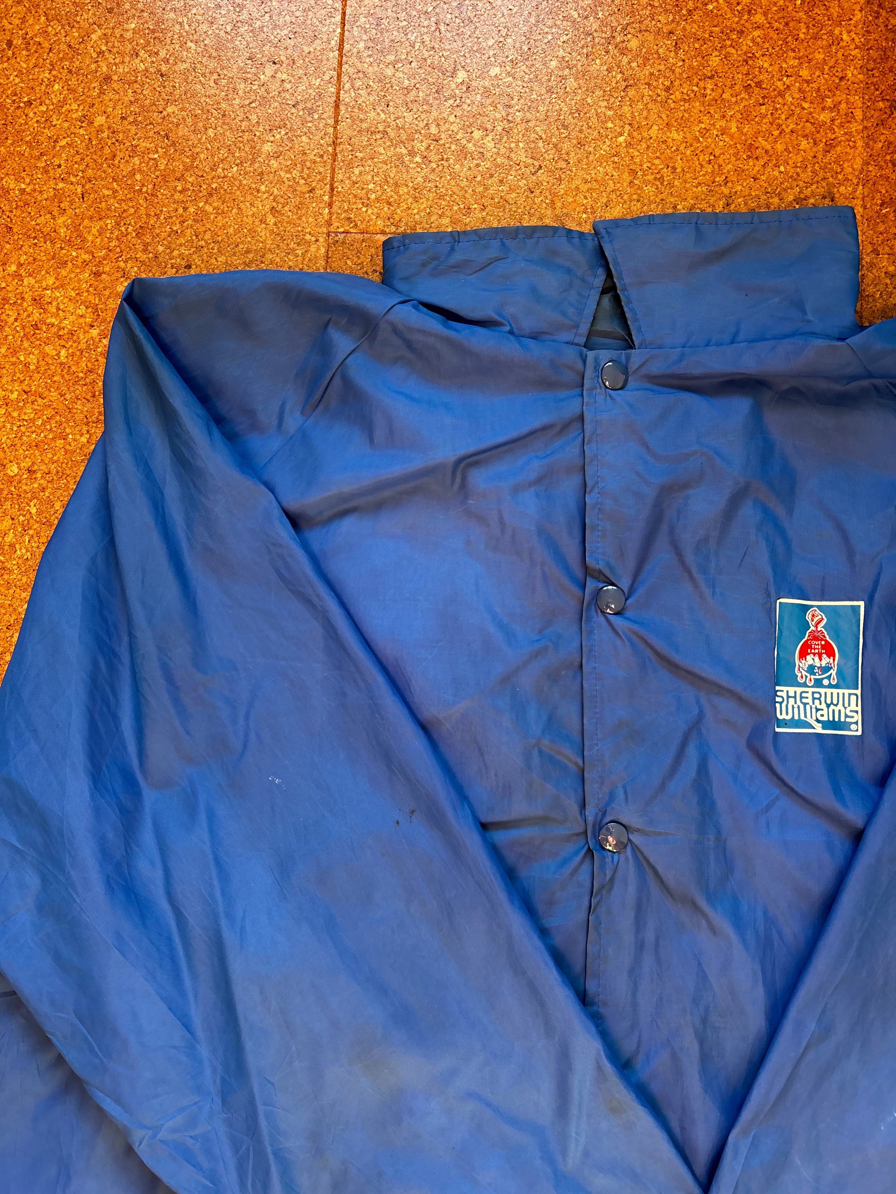 Vintage USA Sherwin Williams windbreaker jacket
