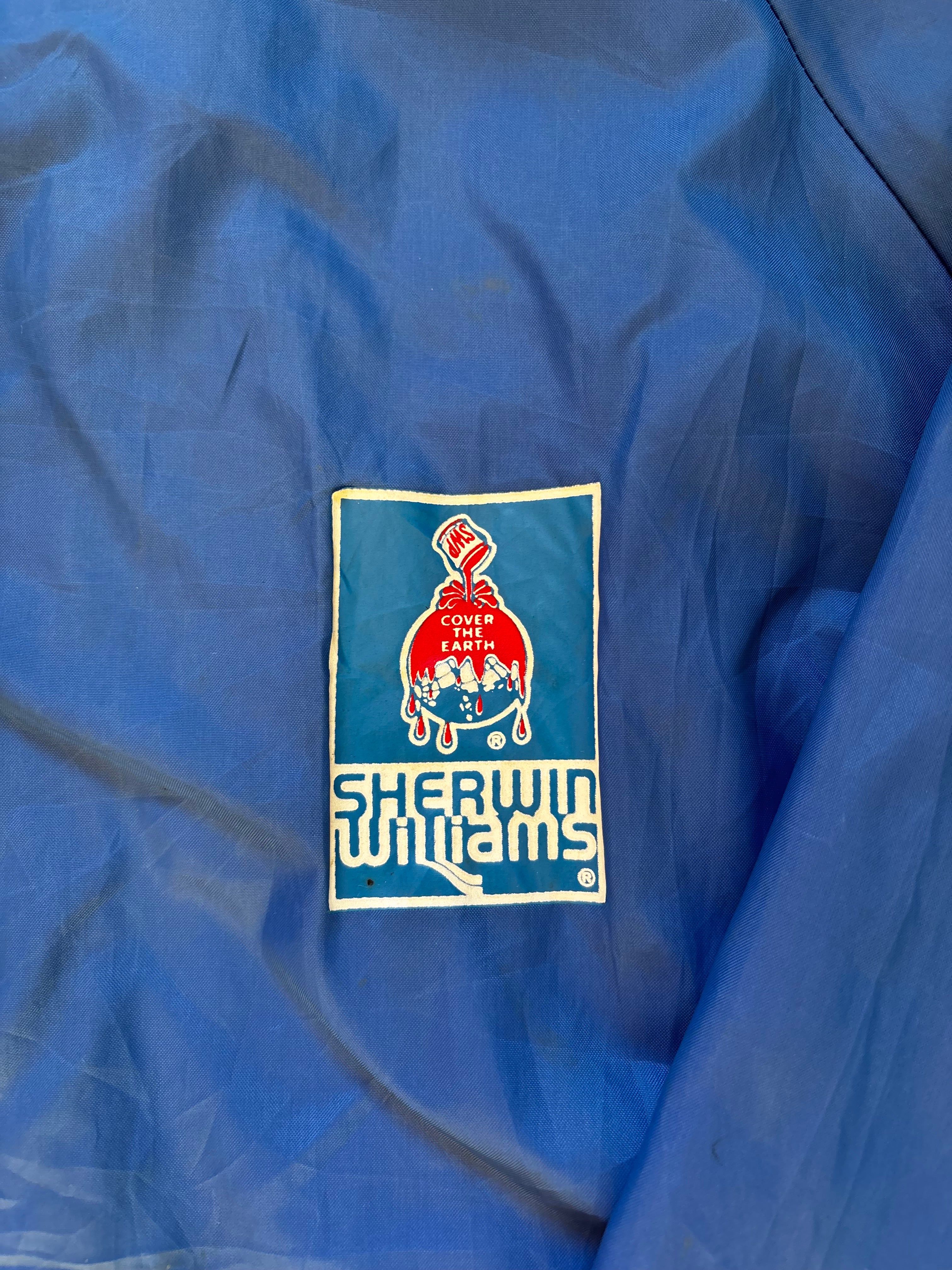 Vintage USA Sherwin Williams windbreaker jacket