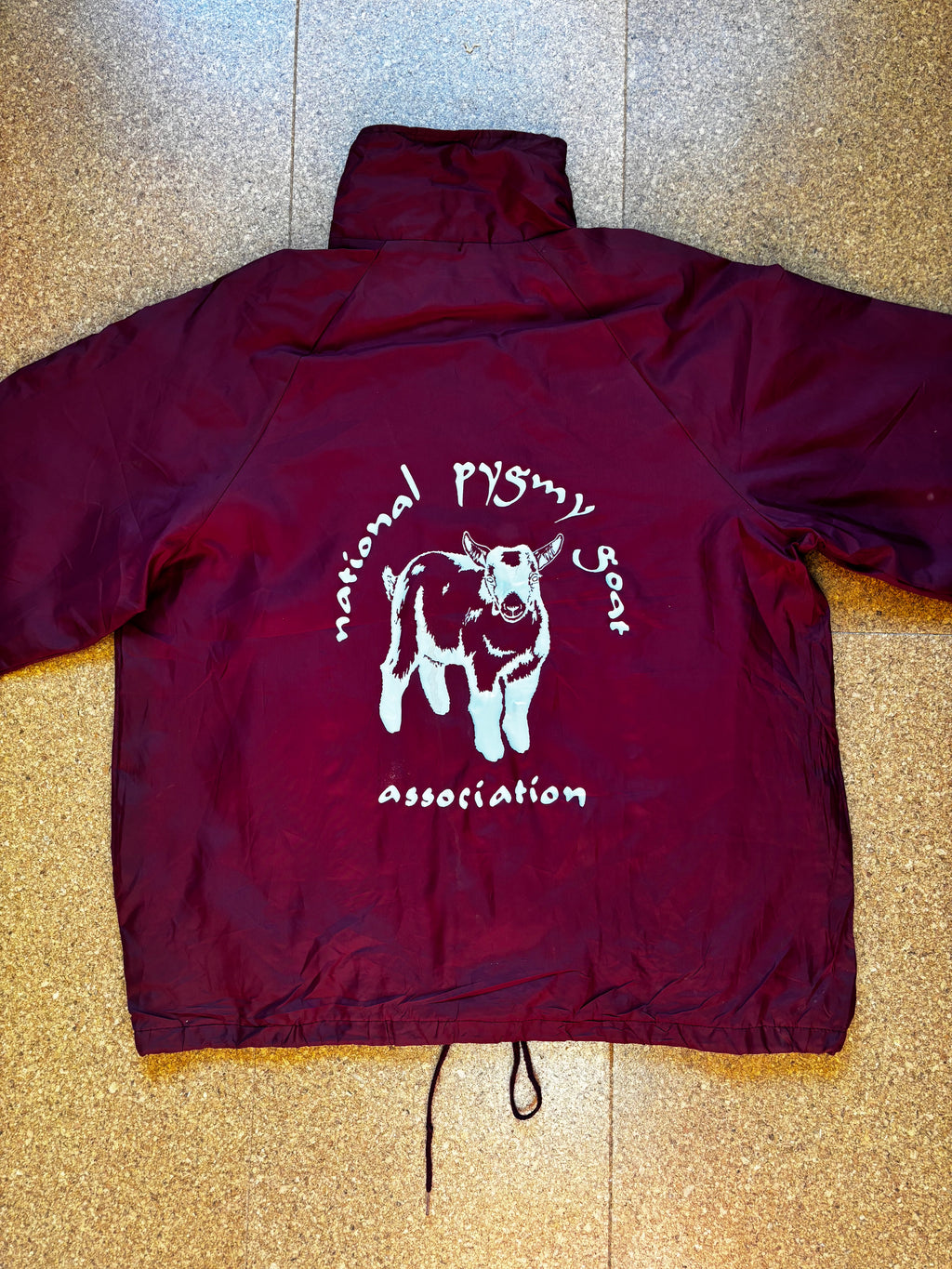 Vintage pigmy goat USA coach jacket