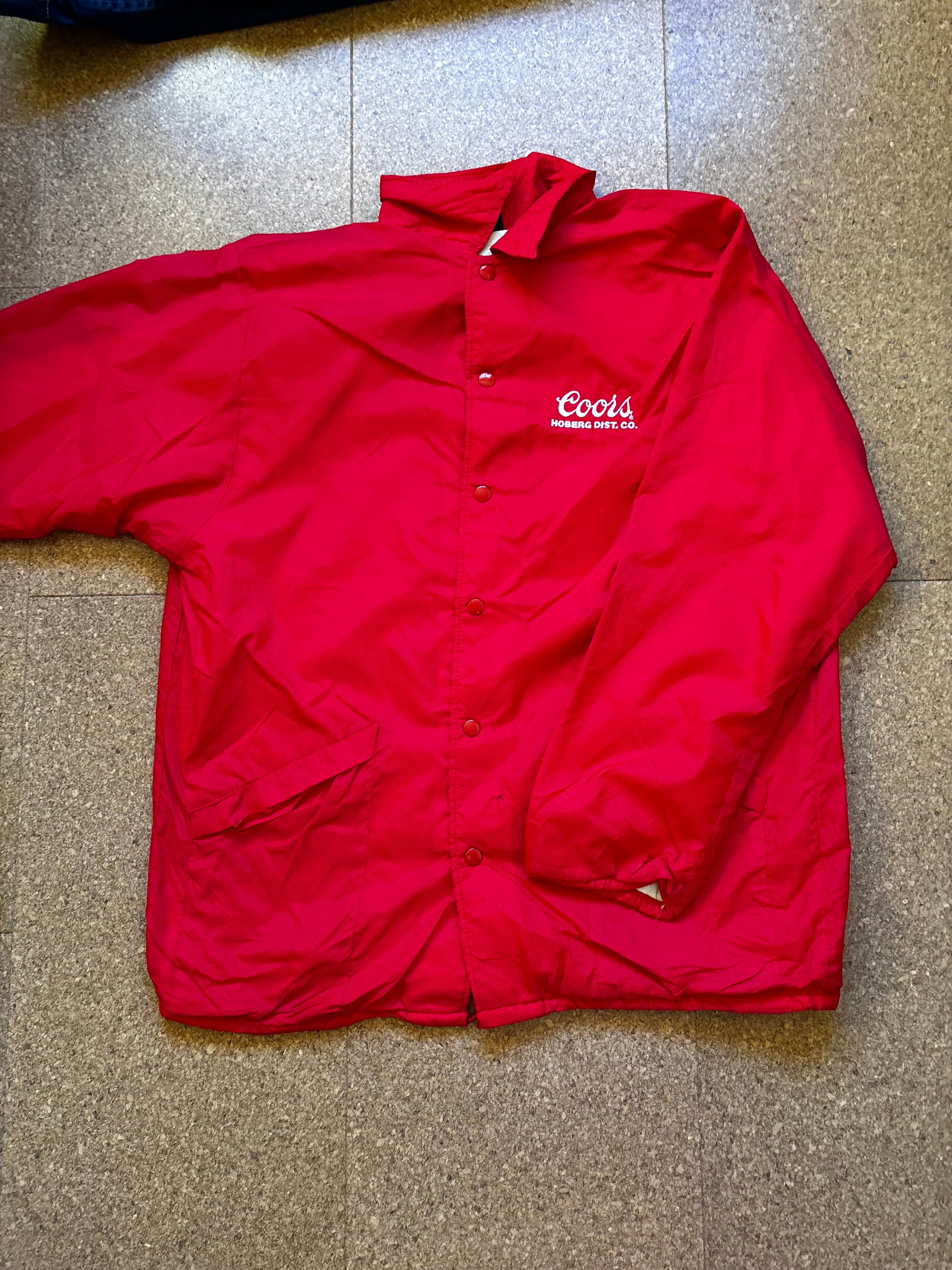 Cool’s distillery vintage USA jacket red
