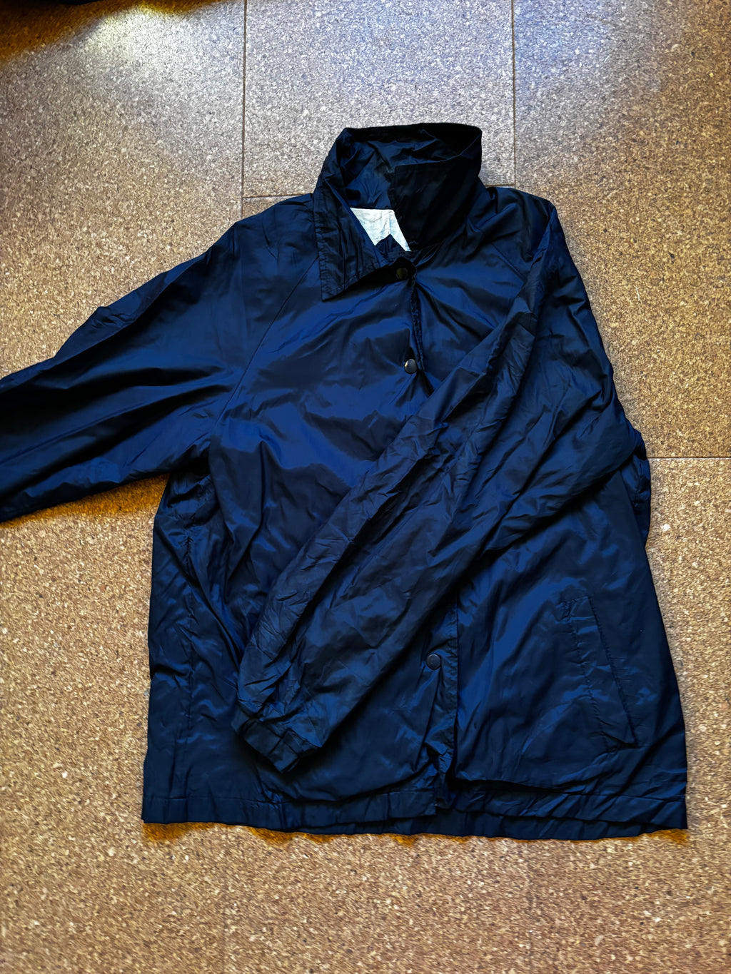 Blue vintage outbrook USA coach jacket