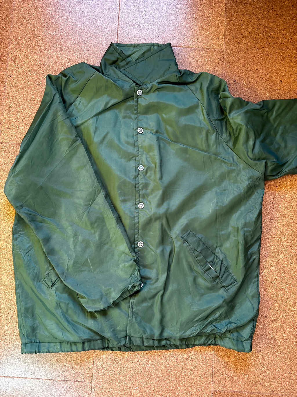 Vintage USA coach jacket green