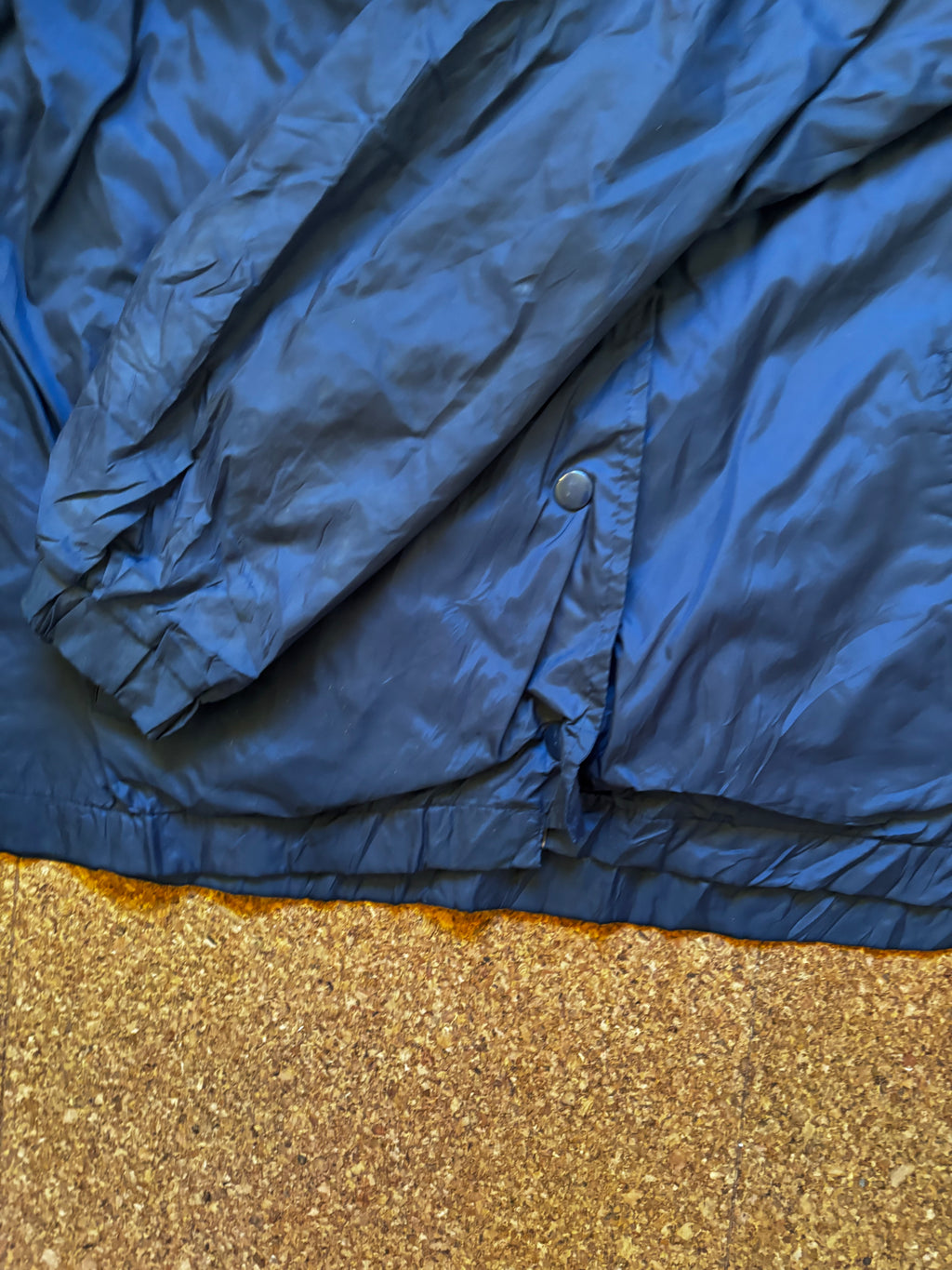 Blue vintage outbrook USA coach jacket