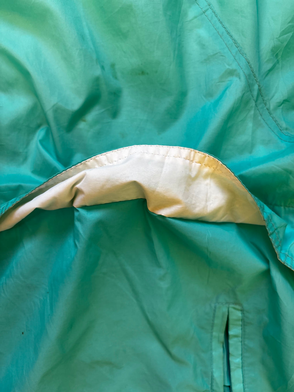 Vintage women’s USA coach jacket poncho