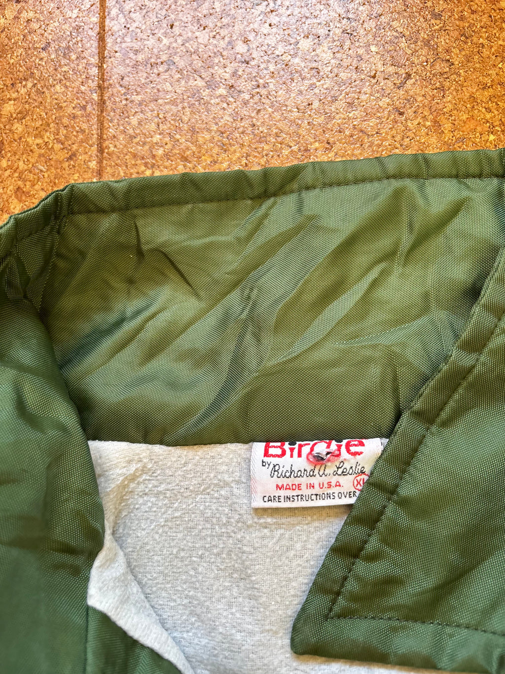 Vintage USA coach jacket green