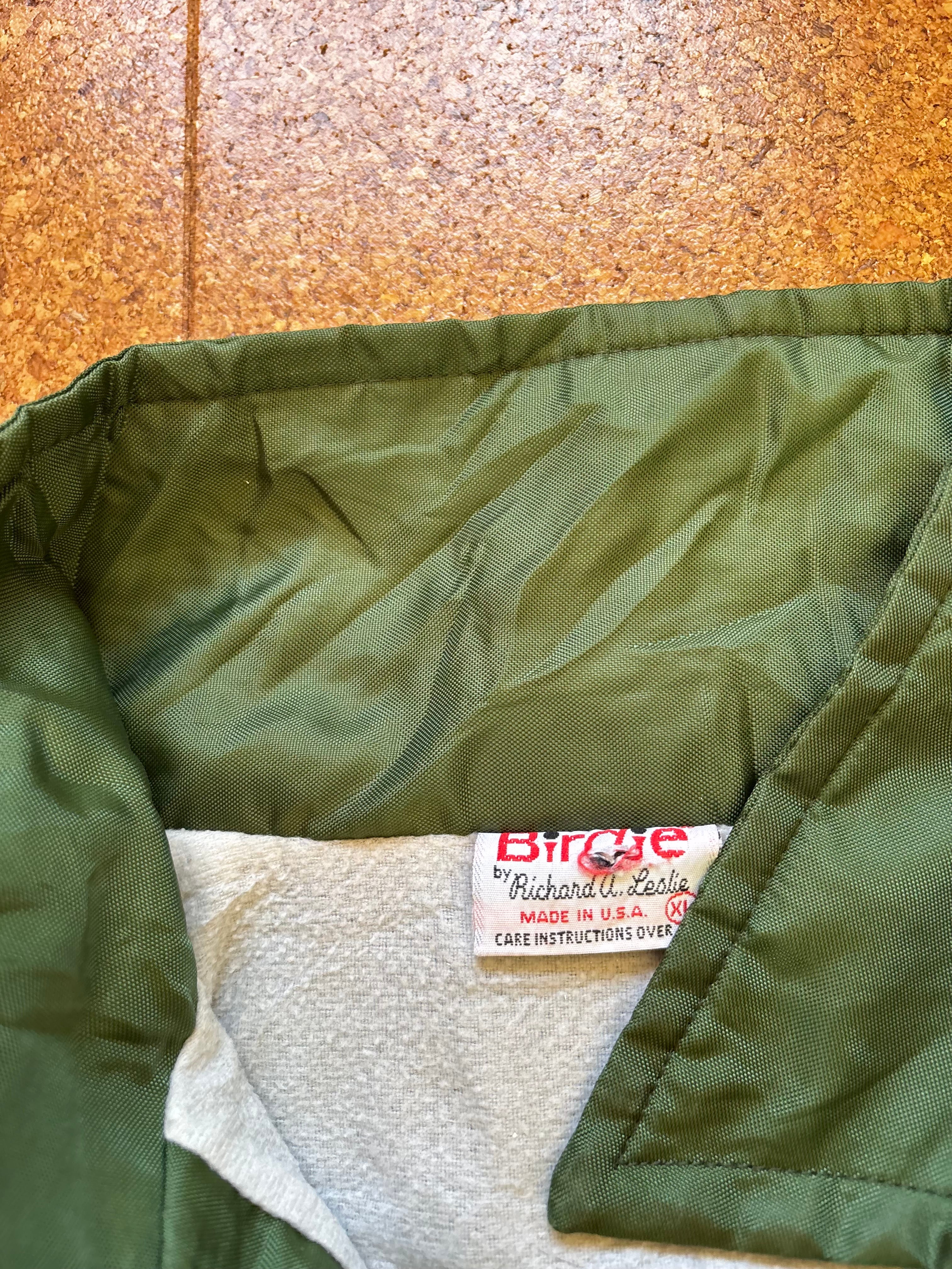 Vintage USA coach jacket green