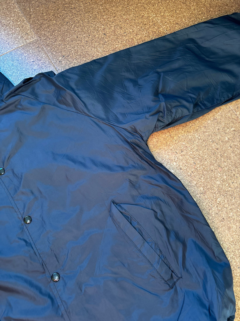 Vintage blue USA coach jacket