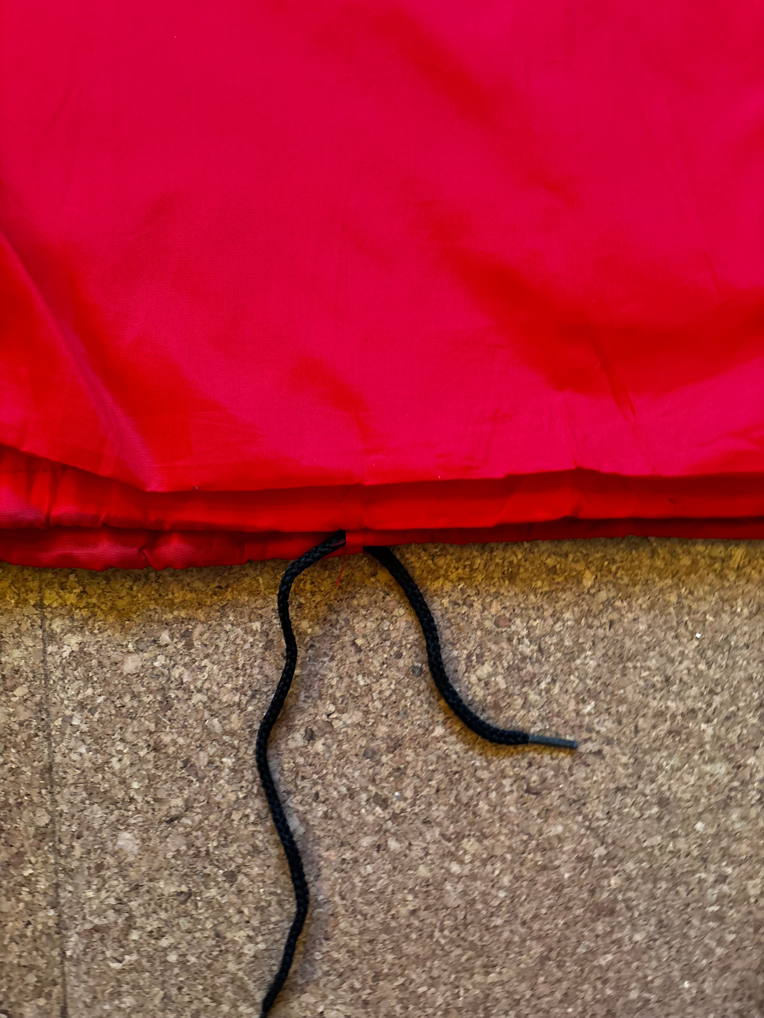 Vintage Hilton USA red jacket with state patches unique jacket