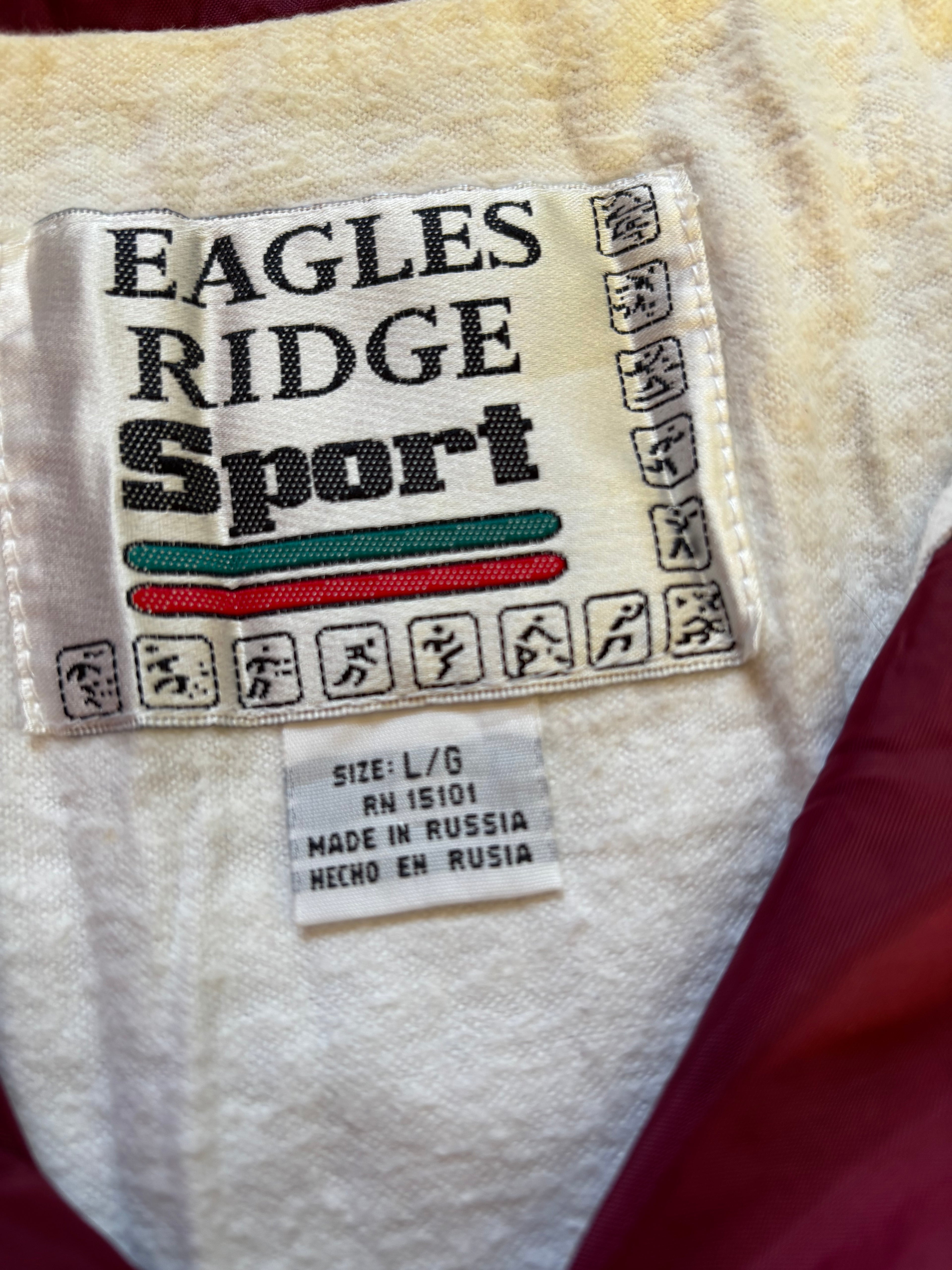 Vintage eagles ridge sport USA coach jacket