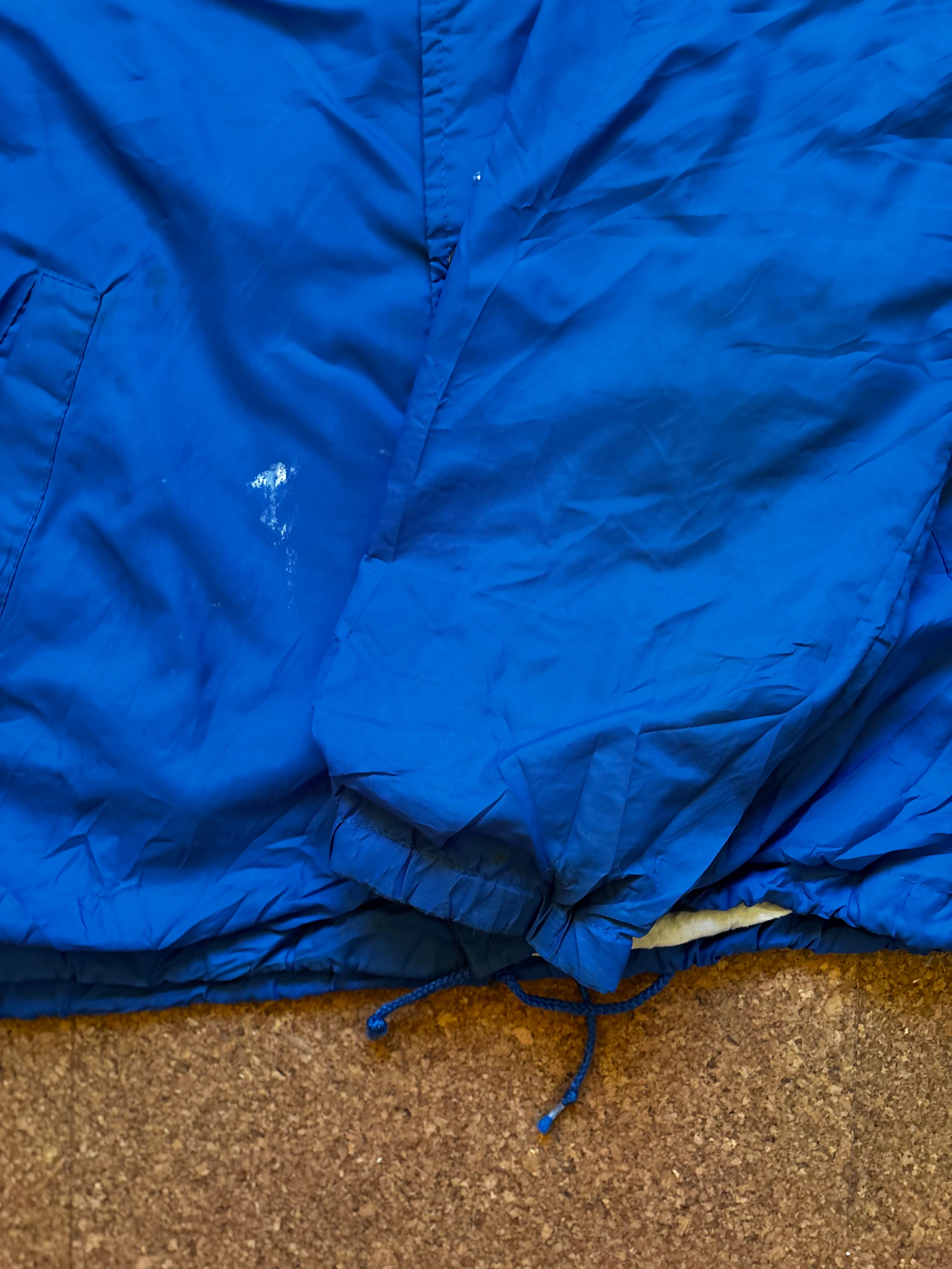 Vintage blue USA coach jacket windbreaker