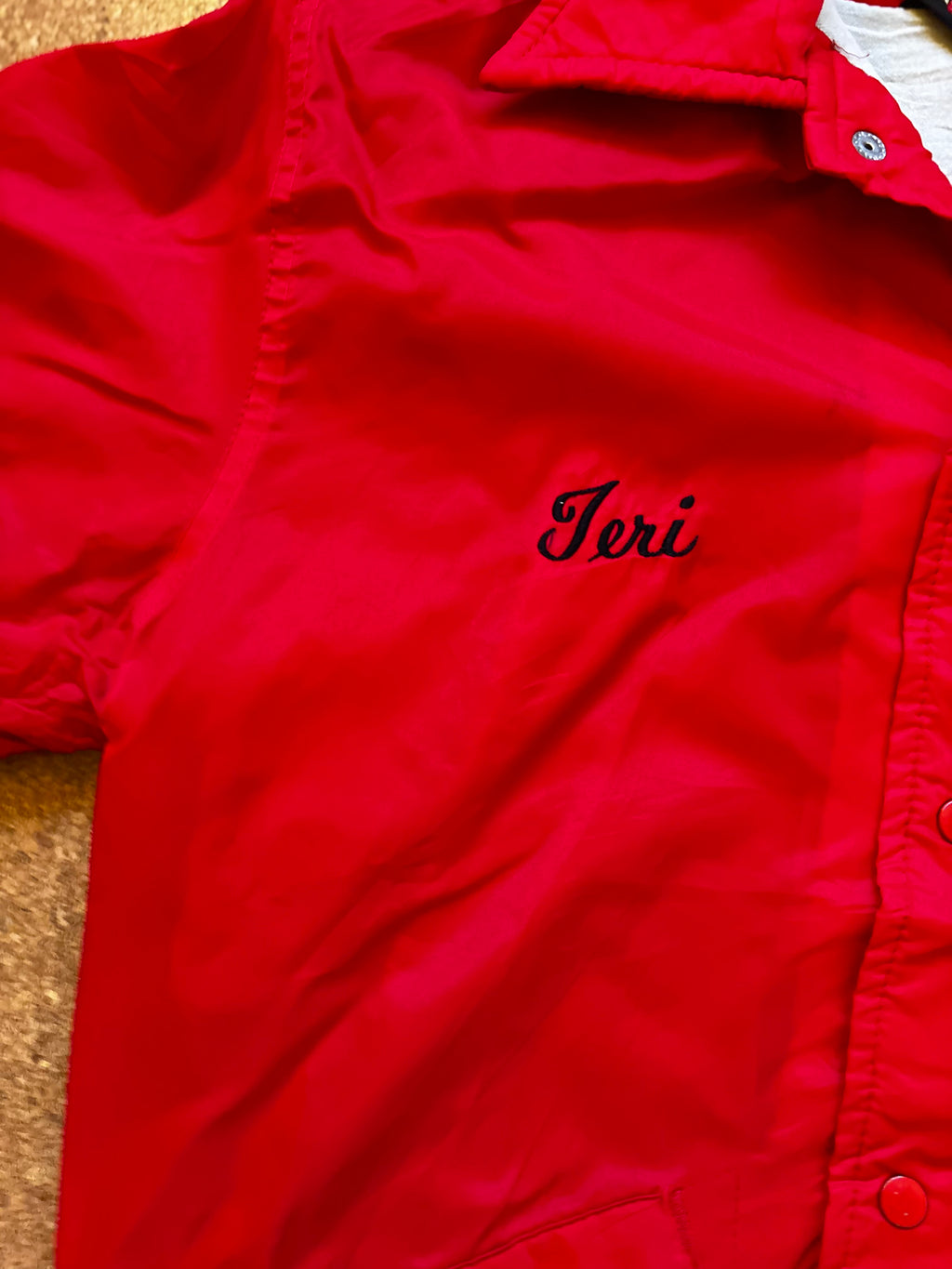 Vintage Lexi colonial band coach jacket windbreaker