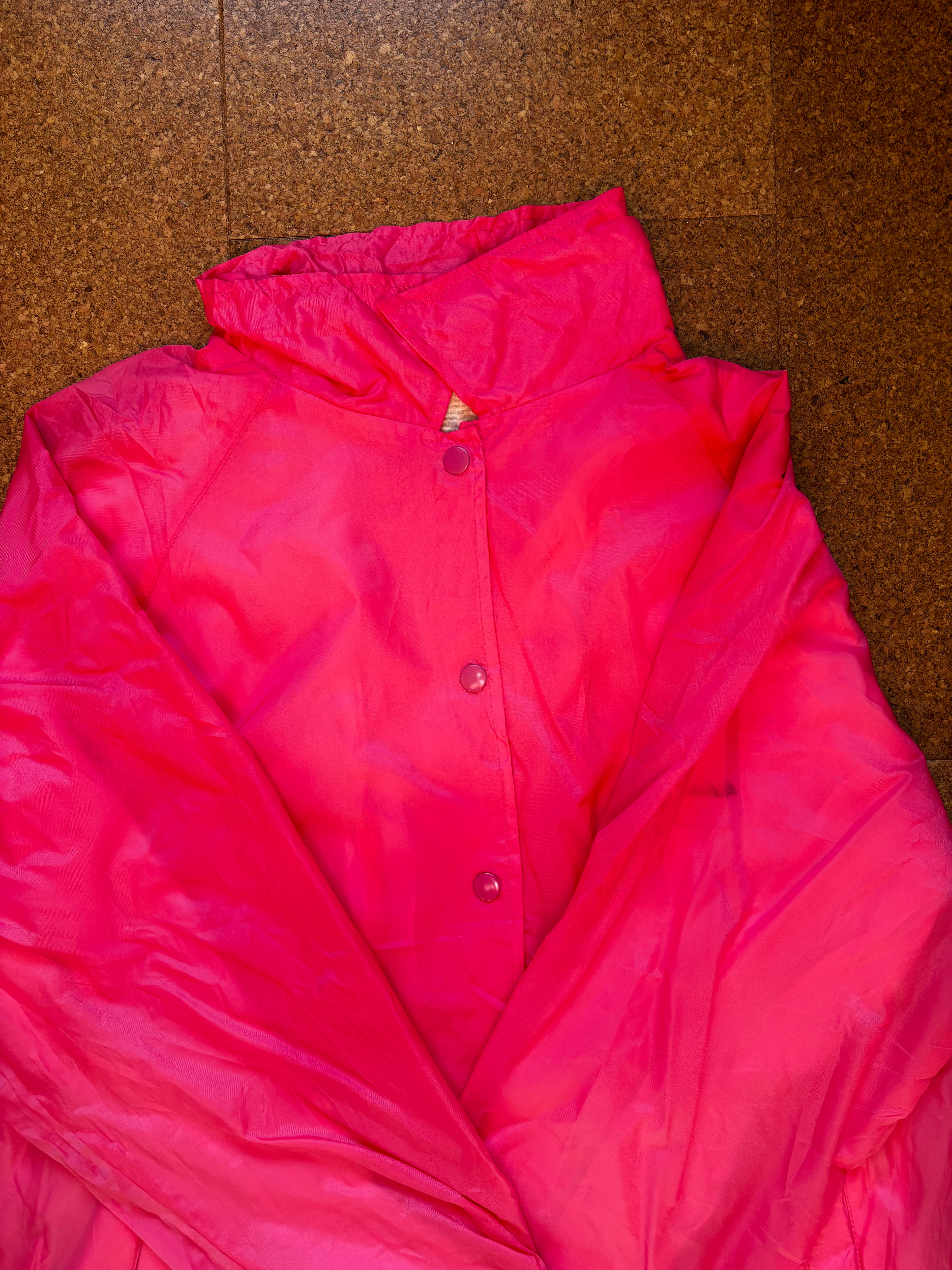 Vintage pink USA windbreaker jacket