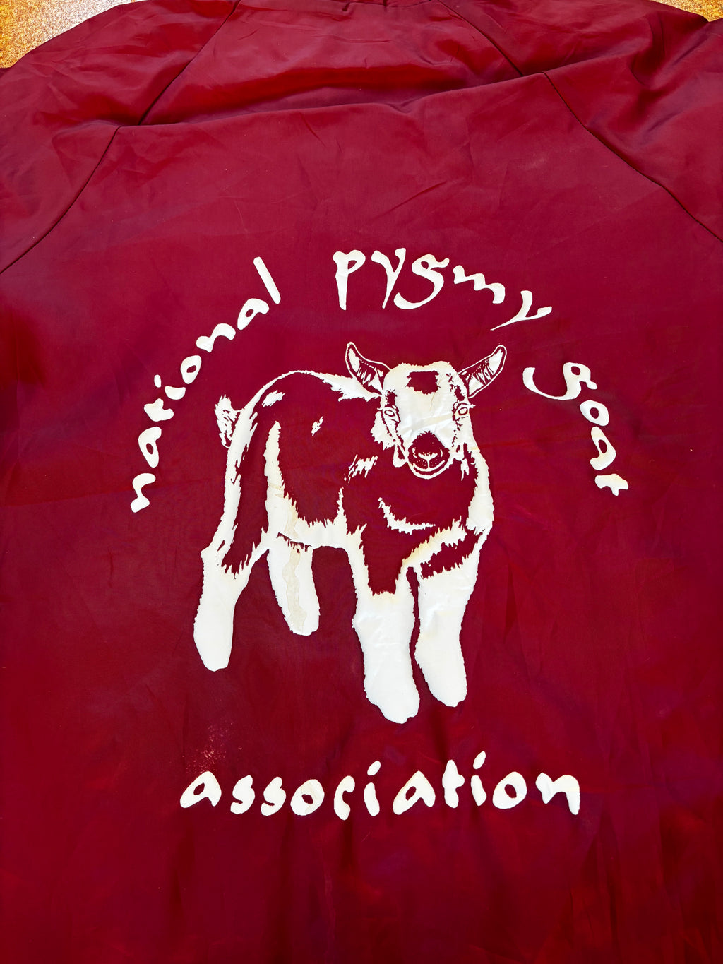 Vintage pigmy goat USA coach jacket