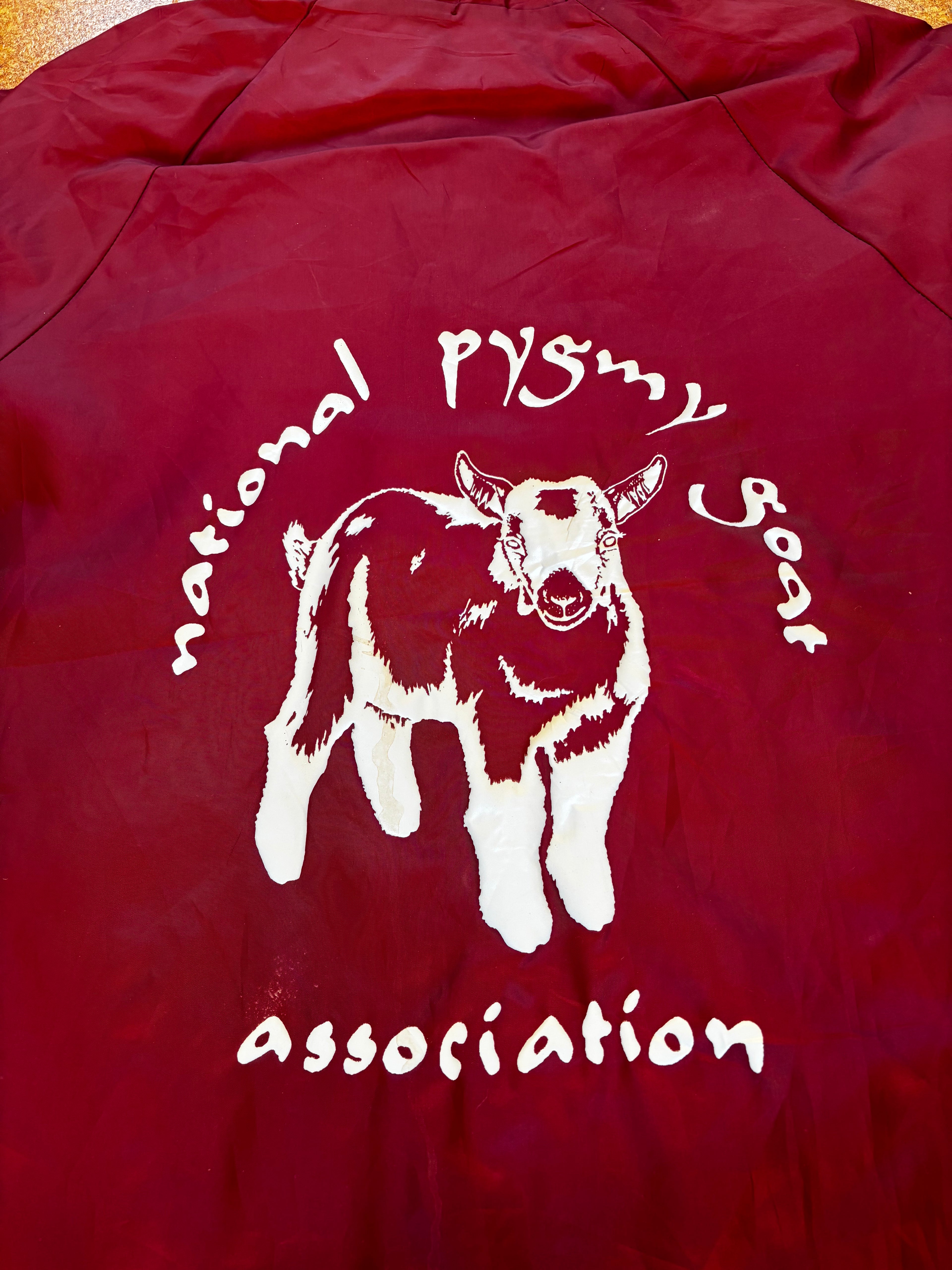 Vintage pigmy goat USA coach jacket