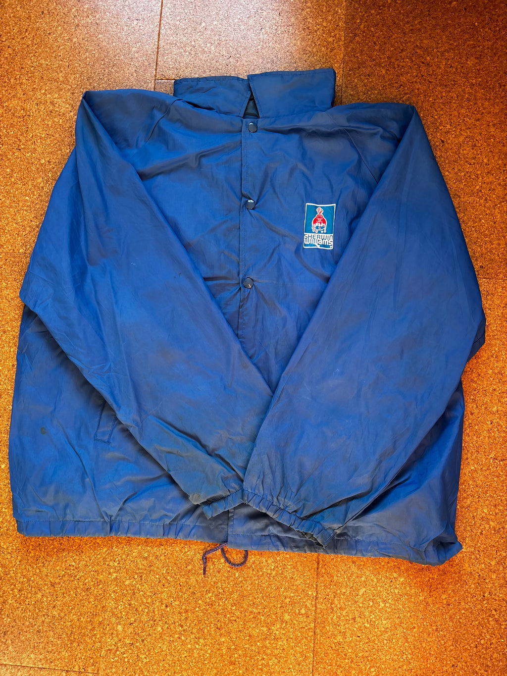 Vintage USA Sherwin Williams windbreaker jacket