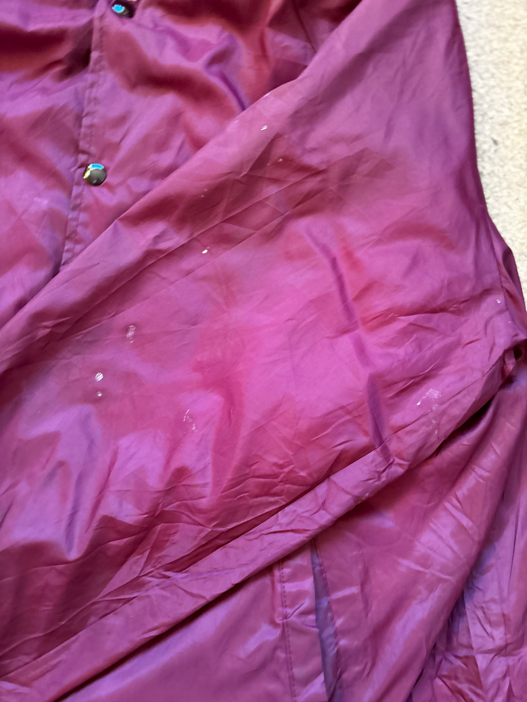 Vintage USA coach jacket purple
