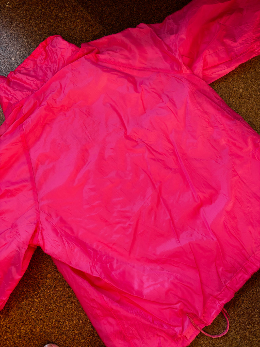 Vintage pink USA windbreaker jacket