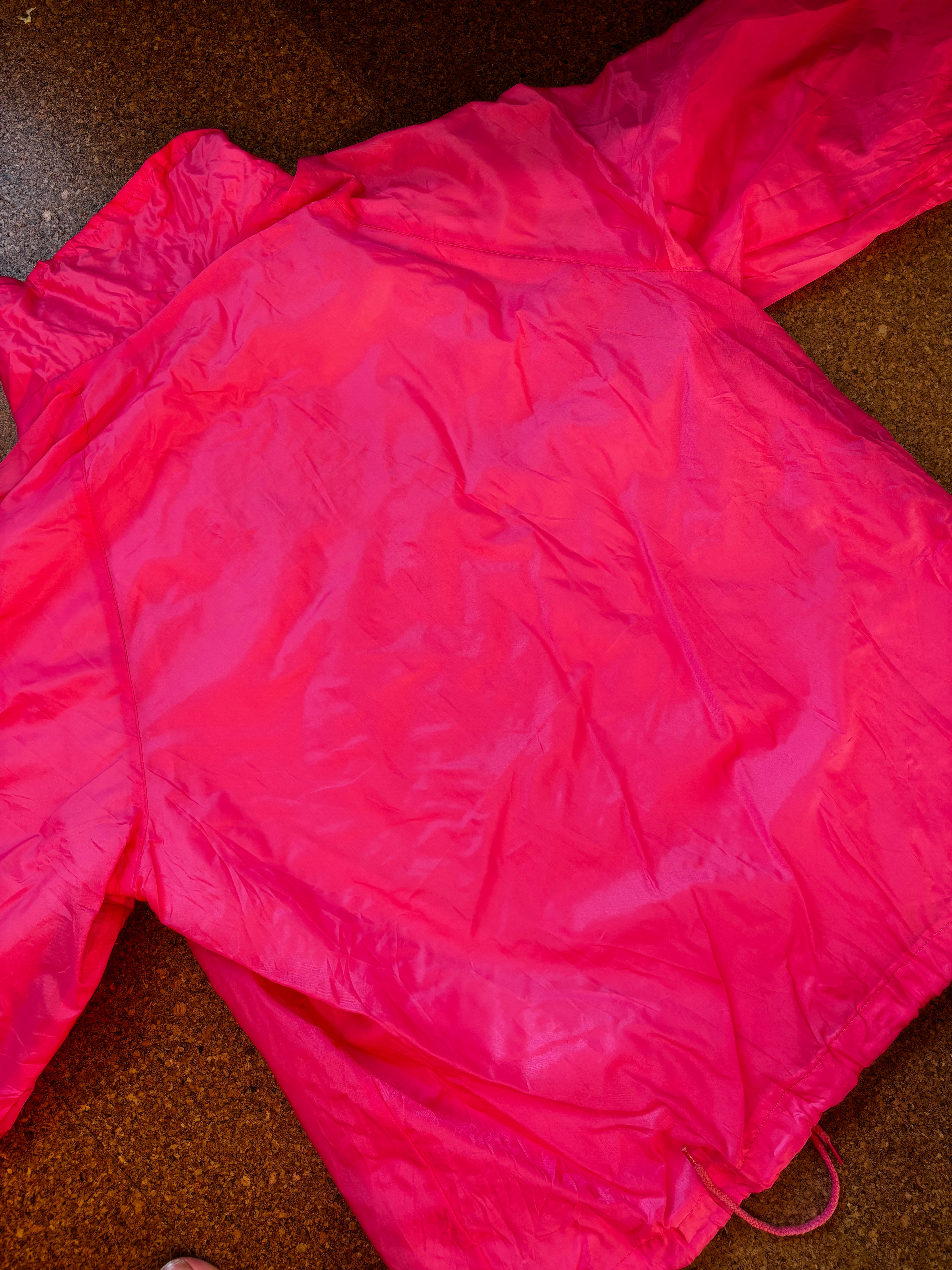 Vintage pink USA windbreaker jacket