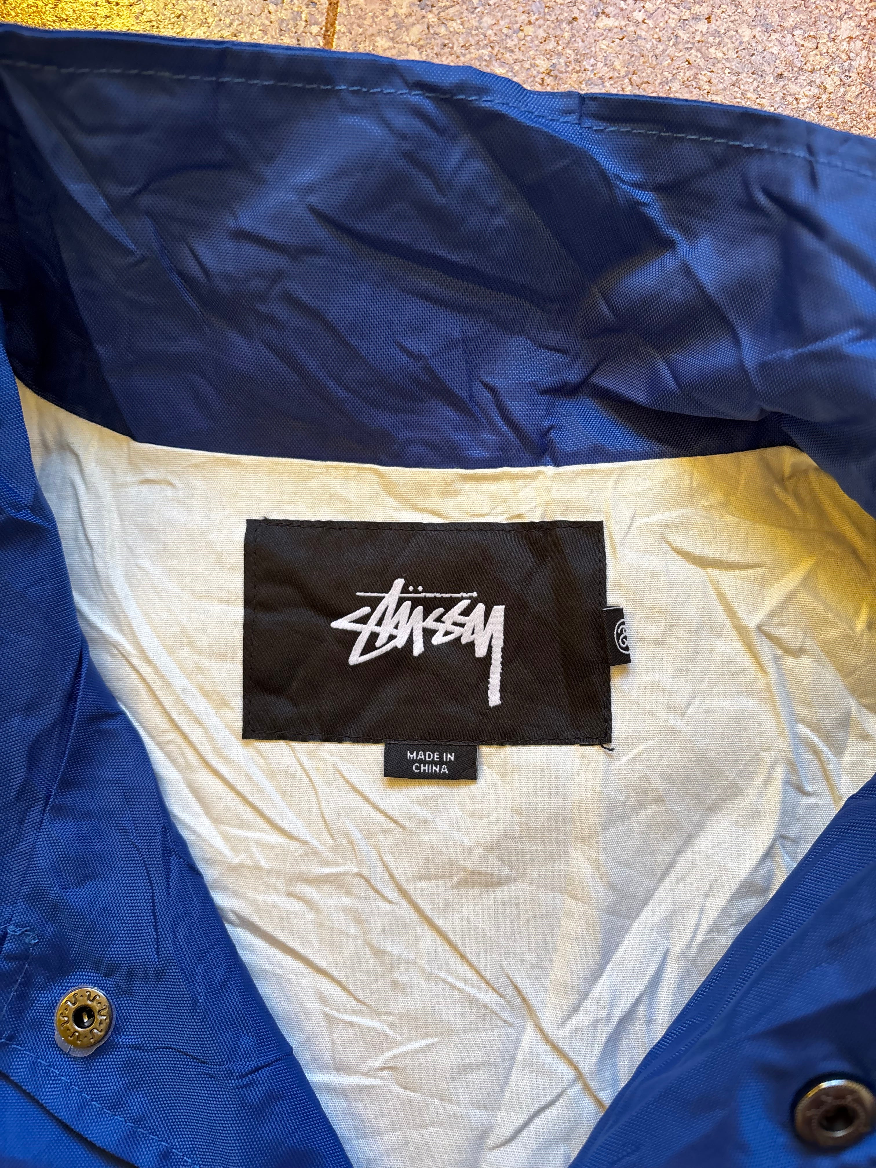Vintage Stussy early 2000s windbreaker jacket