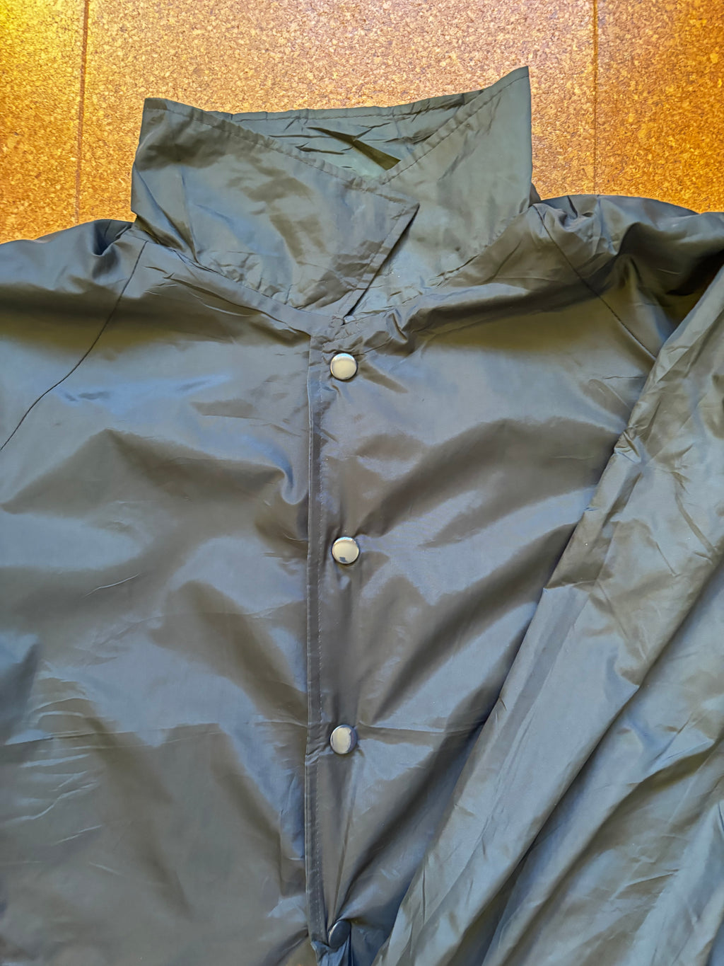 Vintage blue varsity coach jacket