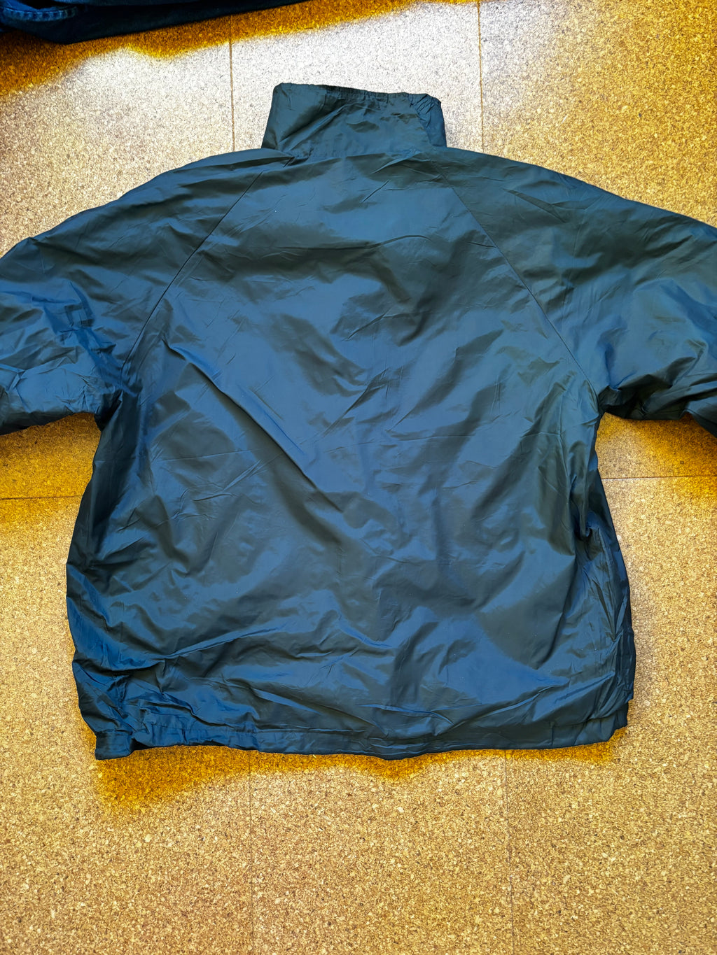 Vintage blue varsity coach jacket