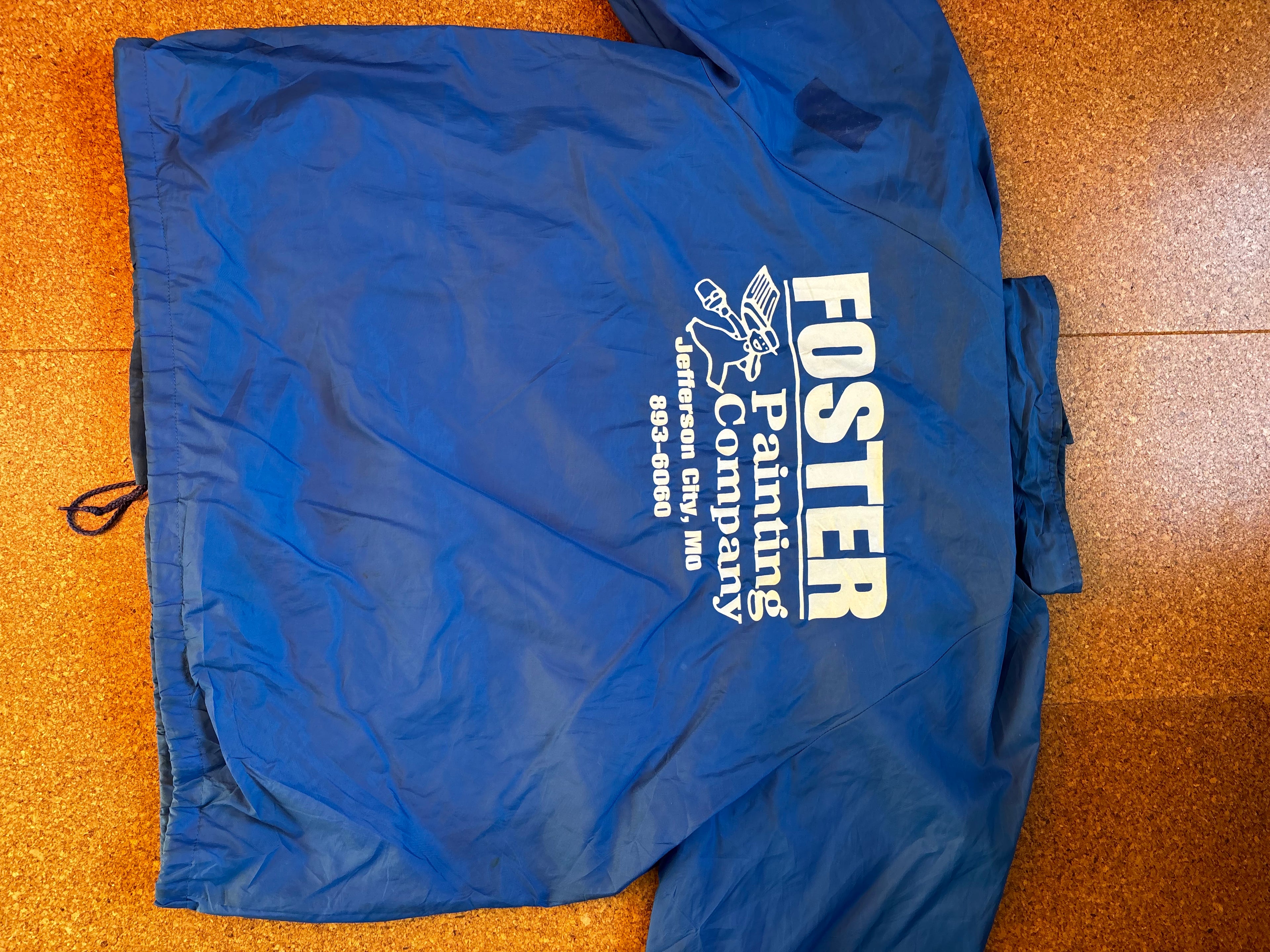 Vintage USA Sherwin Williams windbreaker jacket